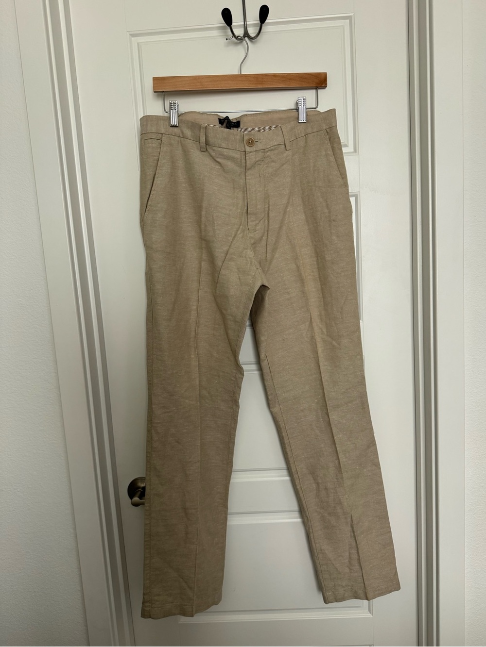 Men's Banana Republic Linen Blend Dress Pants Size 33x32